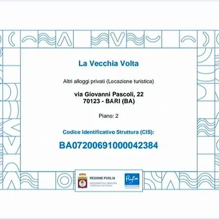 Lägenhet La Vecchia Volta Bari